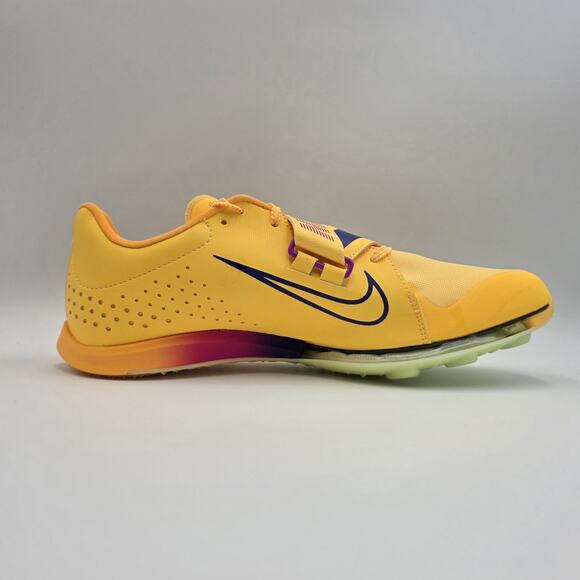 Nike Long Jump Elite Men\'s Sz 10.5 Track & Field Spikes FZ9326-800 Citron Yellow main image 7